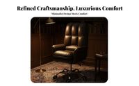 Reclining rotating Chair with Footrest Reclinable rearrest Ergonomic Recliner with Footrest Highposterior Design Modern & design