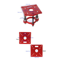 Manual Router Lift Hand Crank Router Table Lift System Precision Adjustment Crafting Tool