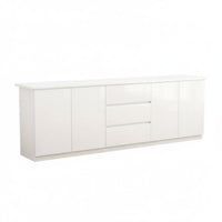 TV Stand with Storage Large Capacity TV Stand Cabinet Nordic Design Modern Entertainment Center for Bedroom