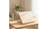 Wooden Desktop Easel Foldable Tabletop Easel Adjustable Sketch Board with Support Smooth for Classroom