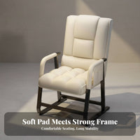 Folding Lounger Padded padding Adjustable Recliner Chair Includes Headrest