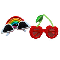 Funny Birthday Party Glasses for Kids - Creative Photo Booth Props and Decorations
