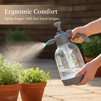 3L Pressure Sprayer with Measuring Cup for Watering, Cleaning, and Glass Washing