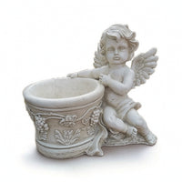 Angel Planter Decorative Angel Flower Pot Cottage-Style for Garden, Tabletop