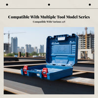 Portable Tool Box for Cordless Drill, Electric Wrench, Angle Drill Storage Case
