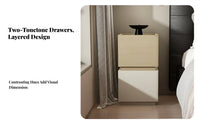 Narrow Nightstand Light Luxury Bedroom Furnishing Modern design for Small Spaces