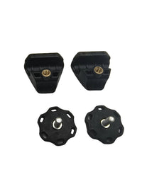 Football Helmet Visor Fastener Kit with Screws and Nuts