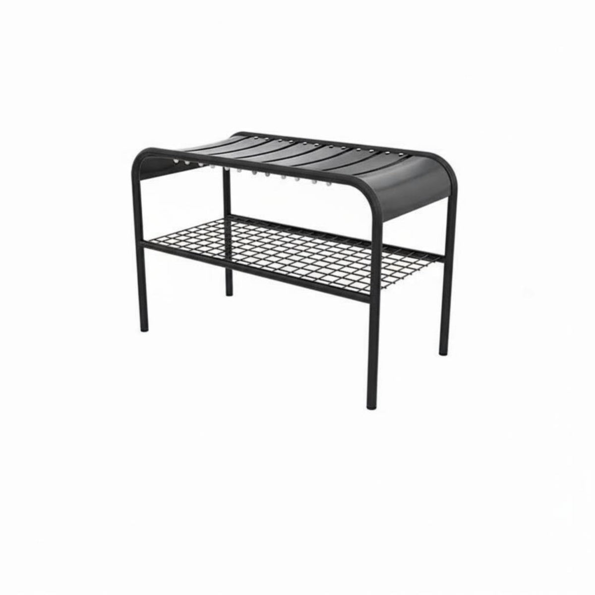 Modern Minimalist design 2-Tier Shoe Organizer with Seat Multi-Functional Design Entrypath Bench Space-Saving Storage Furniture High Load Capacity for Apartment Dwellers, Homeowners, Families, Hallpath, Bedroom, Closet