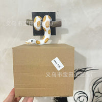 Resin Python Snake Hanging Ornament for Home and Garden Decor
