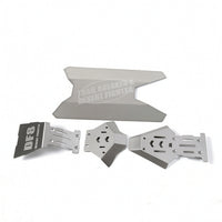 Underside Guard Plate Assembly Chassis Skid Plate Easy to Install RC Car Accessory for Drivers