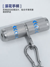 大七不锈钢多功能万向拉手龙门架配件高位下拉把手健身器材配件