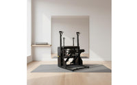 Pilates Stability Chair Padded Seat Home Exercise Chair Foot Stage Exercise Equipment