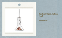Adjustable Nordic Glass Pendant Light