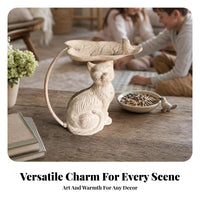 Cat Tray House Decoration Sculpted Decorative