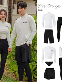 潜水服女防晒速干冲浪服水母衣浮潜游泳衣三亚度假2025新款情侣款