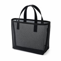 Mesh Tote Bag Breathable Mesh Toiletry Bag Translucent for Travel