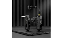 Wireless Instrument Audio Pickup System UHF Band Snap-on Wireless Audio Pickup System Rechargeable for Musicians
