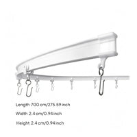 Flexible Curtain Track Mounting Brackets Bendable Curtain Track