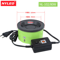 NYLEO Hot Melt Glue Pot with Temperature Adjustment for Wig and Sealing Wax