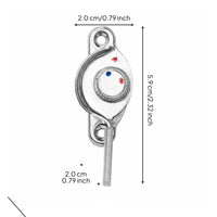 Pane Lock, Sliding Pane Lock, Curved Sash Lock, Aluminum Alloy Security Latch, kid protection, Easy Installation, for Sliding Doors and panes, Home, Office
