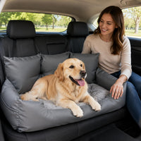 Dog Car Seat Bed Non-Slip Dog Booster Seat Scratch Resistant for Large Dogs