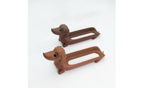 Cartoon-Style Dachshund Serving Tray Space-Saving Dachshund Tray Cute Dog Shaped Plate Adorable for Snack Time