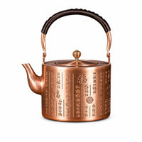 Tea Kettle with Wrapped Handle Traditional Teapot Decorative for Collectors