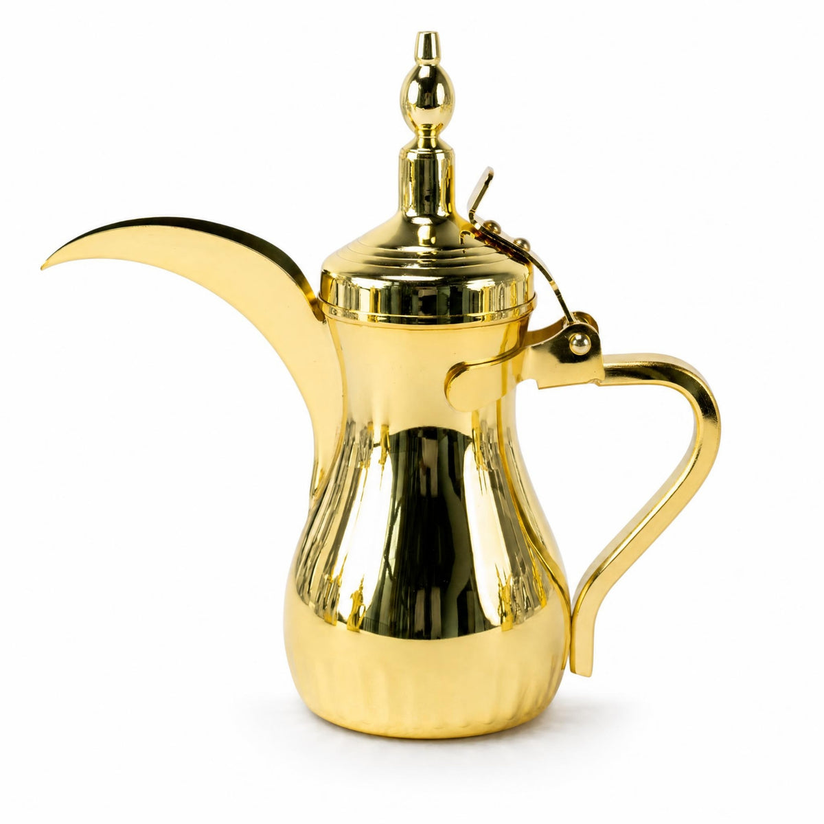 Arabic Traditional Coffee Pot Decorative Authentic Middle Eastern Coffee Pot for Home Entertaining, Cafes, Weddings