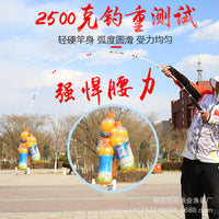 Spinning Fishing Rod Solid Sea Rod Casting Rod for Freshwater Saltwater Fishing