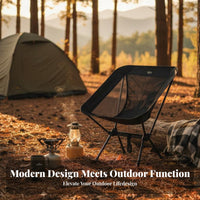 High-Back Moon Chair Stable Structure Collapsible High-Back Chair for Families