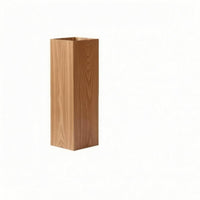 Wooden Umbrella Stand Tall Household Storage Open-Top for Indoor Areas