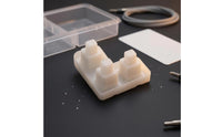 Molded Lettering 3-Button Key Assembly Silicone Rubber Button Assembly Keyboard Control Buttons