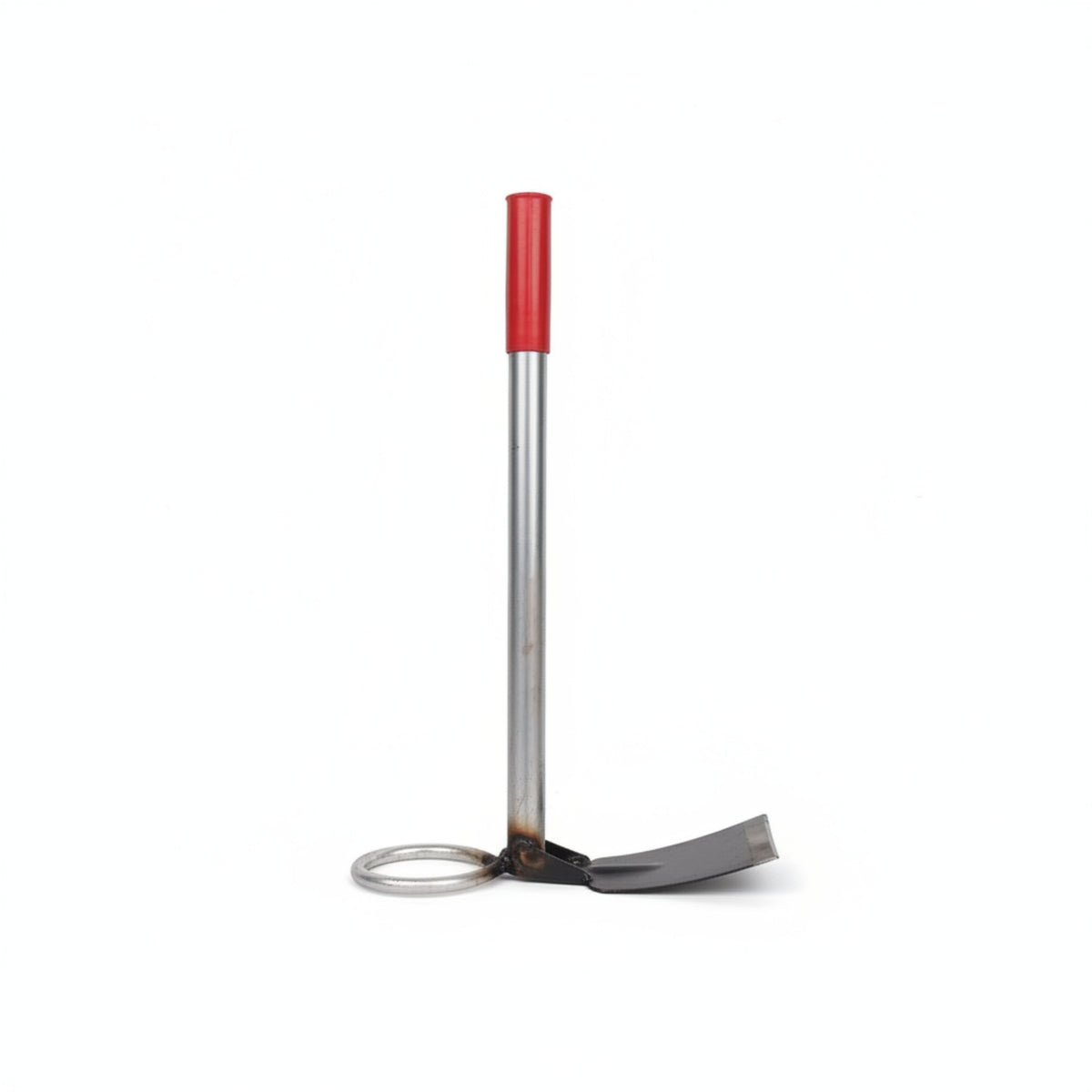 Garden Hand Hoe Greens Harvester Black Leaf Removing Tool Metal Shaft Farm Equipment