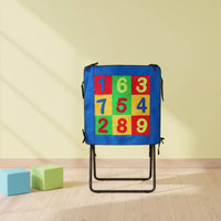 Sticky Ball Dart Board Safe Hook-and-Loop Ball Target Easy to Assemble