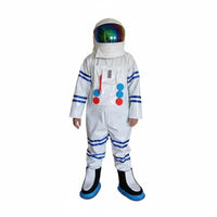 Astronaut Jumpsuit with Helmet Reflective Visor Astronaut Jumpsuit Set for Boys