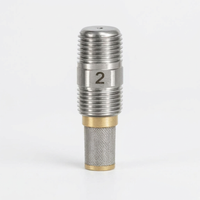 Stainless Steel Mist Nozzle, 1/4 BSPT Mist Nozzle, Fine Misting Nozzle, Rust Resistant Mist Nozzle, Long-Term Use Mist Nozzle