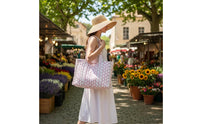 Padded Quilted Patchwork Tote Bag Soft Quilted Tote Bag Casual Shopper Roomy for Women, Students, Everyday Carry, Travel, School