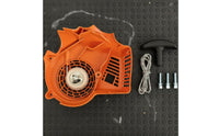 6 Pieces BG50 Retractable Starter Expertly Crafted Retractable Starter Assembly Includes Screws Engine Pull Start Assembly