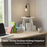 Rotating Book organizer 360-Degree Rotation Desk Organizer Large Capacity