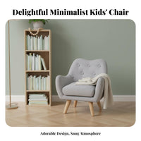 Armless Foam Lounger Soft and Comfortable young child Seat Safe Rounded Corners