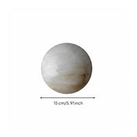 Marble Wall Sconce Artistic Rock-Textured Wall Sconce Easy to Install Home Lighting for Hallway, Staircase