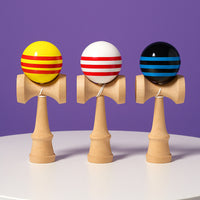 Beech Kendama Skill Ball Toy with Elastic Paint