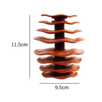 Aquarium Crustacean Cave Freshwater and Saltwater Safe Suction Cup Fish Ledge