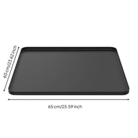 Silicone Washing Machine Top Cover Waterproof Silicone Washer Dryer Mat Dust-Resistant Washer Top Protector Mat for Laundry Room
