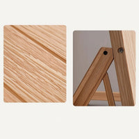 Folding Stool Compact Wooden Stool Lightweight for Sketching
