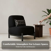 Chunky Single-Seater Sofa Wabi-Sabi Design Armchair high-end aesthetic Sculptural Form for Interior Decorators, Adults, Lobby