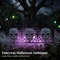4 Pieces Chilling Halloween Fence