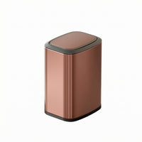 Swing Lid Trash Can Long-Lasting Swing Lid Bin Smudge-Resistant-Resistant