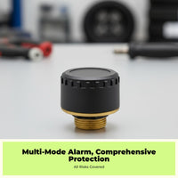 wirelesslink fifth-generation Tire Pressure tracking System, External Sensors, Motorcycle, Instant Pressure & Temperature Display, Waterproof LCD Display