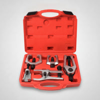 Ball Joint Removal Tool Kit Heavy-Duty Ball Joint Separator with Carrying Case Automotive Pitman Arm and Tie Rod End Puller for Mechanics, Home Garage